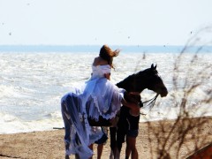Фотосессия в Должанской. Катание на лошадях.